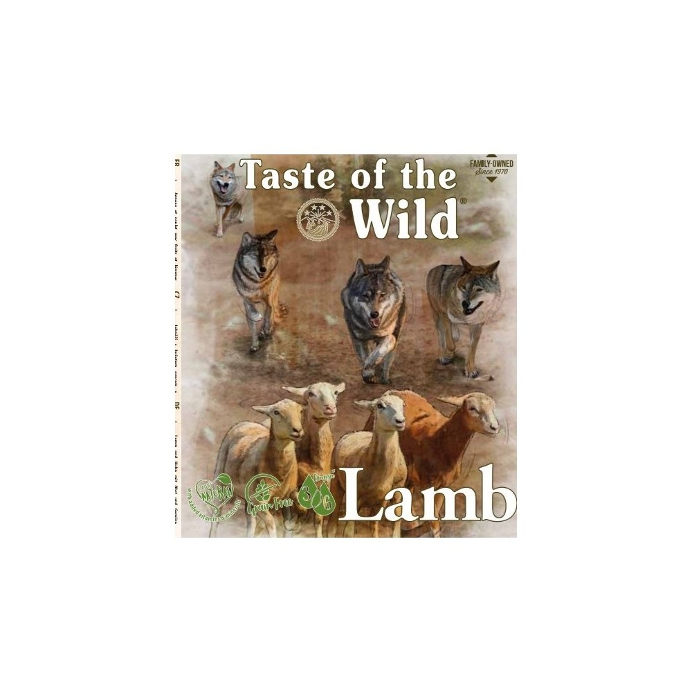 taste of the wild lamb tarrina 390g