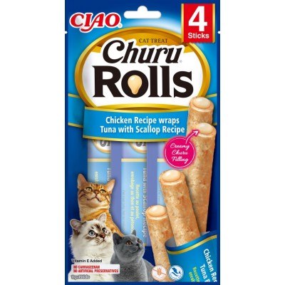 churu cat rolls wraps pollo...