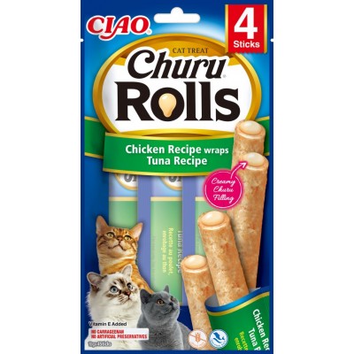 churu cat rolls wraps pollo...